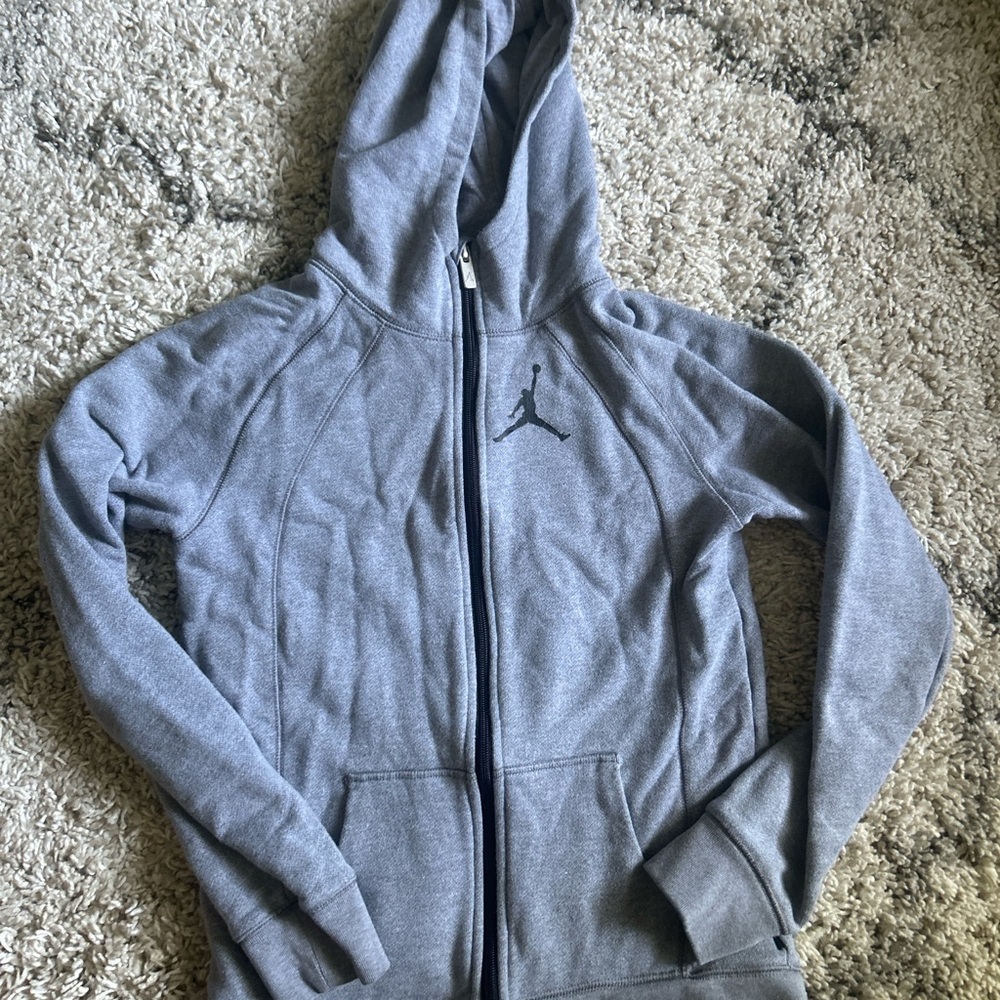 Youth Gray Jordan Sweat Set
